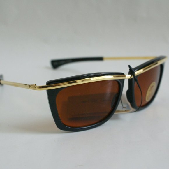 TruVintage Olympian DLux I style retro sunglasses - Picture 3 of 5